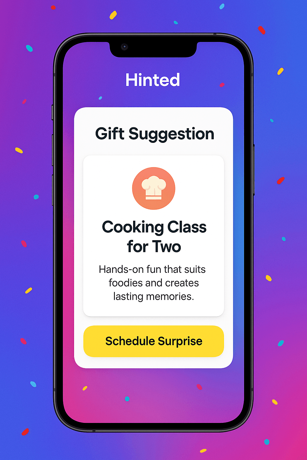 AI-curated perfect gift suggestions